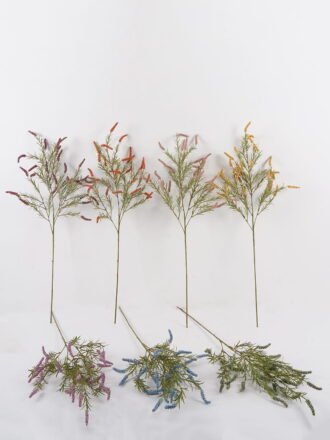 Artificial Flower 26*26*90cm Cedar single stem GS-41624004-O1 2025Mar 3,000+ sqm showroom with thousands of artificial flowers, plants & trees ready for global sourcing.