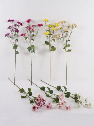 Artificial Flower 23*23*85cm Chrysanthemum *6 single stem GS-77524011-P2 2025Apr 3,000+ sqm showroom with thousands of artificial flowers, plants & trees ready for global sourcing.