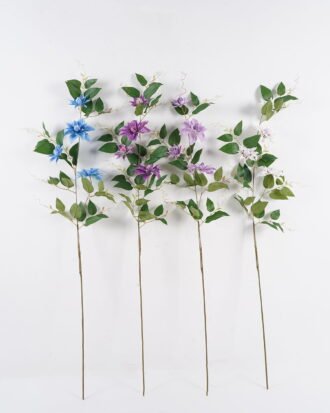 Artificial Flower 30*30*110cm Clematis single stem GS-10624040CT