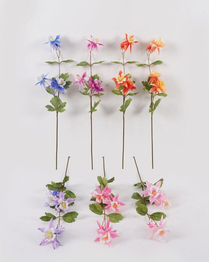 Artificial Flower 13*13*56cm Columbine single stem GS-71225001 2025Mar YeahFlower is one of Chinese leading OEM manufacturers and exporters , supplying the silk flowers, wholesale artificial trees