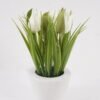 Artificial Flower 16*24cm Flower in ceramic pot GS-62121006-P2 2025Mar YeahFlower is one of Chinese leading OEM manufacturers and exporters , supplying the silk flowers, wholesale artificial trees