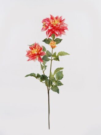 Artificial Flower 25*25*79cm Garden dahlia *3 single stem GS-71225004-C1 2025Mar 3,000+ sqm showroom with thousands of artificial flowers, plants & trees ready for global sourcing.