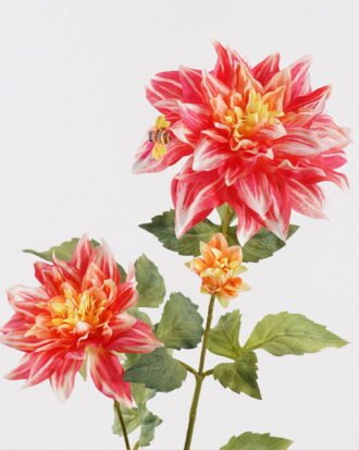 Artificial Flower 25*25*79cm Garden dahlia *3 single stem GS-71225004-R1 2025Mar YeahFlower is one of Chinese leading OEM manufacturers and exporters , supplying the silk flowers, wholesale artificial trees