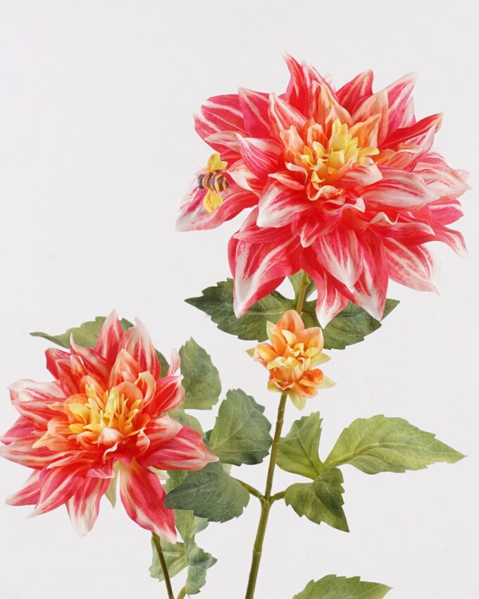 Artificial Flower 25*25*79cm Garden dahlia *3 single stem GS-71225004-R1 2025Mar YeahFlower is one of Chinese leading OEM manufacturers and exporters , supplying the silk flowers, wholesale artificial trees