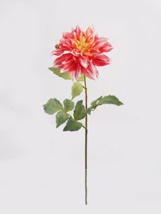 Artificial Flower 20*20*64cm Garden dahlia single stem GS-71225003-C1 2025Mar 3,000+ sqm showroom with thousands of artificial flowers, plants & trees ready for global sourcing.