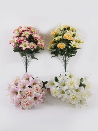Artificial Flower MIXED LILY&CAMELLIA GS-00823002 2025Mar 3,000+ sqm showroom with thousands of artificial flowers, plants & trees ready for global sourcing.