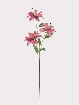 Artificial Flower 86*14*9cm Lily *3 single stem GS-77825003DUP 2025Apr 3,000+ sqm showroom with thousands of artificial flowers, plants & trees ready for global sourcing.