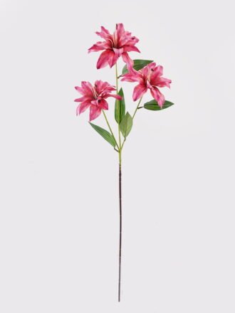 Artificial Flower 86*14*9cm Lily *3 single stem GS-77825003DUP-W1 2025Apr 3,000+ sqm showroom with thousands of artificial flowers, plants & trees ready for global sourcing.