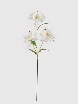 Artificial Flower 86*14*9cm Lily *3 single stem GS-77825003DUP-Z1 2025Apr 3,000+ sqm showroom with thousands of artificial flowers, plants & trees ready for global sourcing.