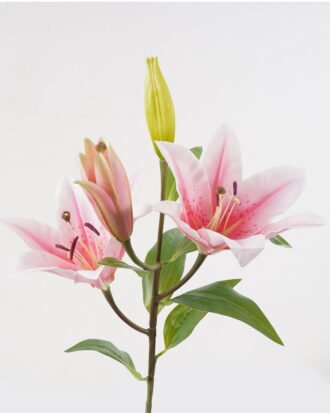 Artificial Flower Lily *4 spray GS-00525003DUP 2025Mar YeahFlower is one of Chinese leading OEM manufacturers and exporters , supplying the silk flowers, wholesale artificial trees