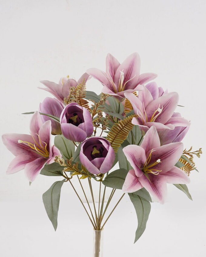 Artificial Flower Lily&tulip *11 bush GS-00525009DUP-Z1 2025Mar YeahFlower is one of Chinese leading OEM manufacturers and exporters , supplying the silk flowers, wholesale artificial trees