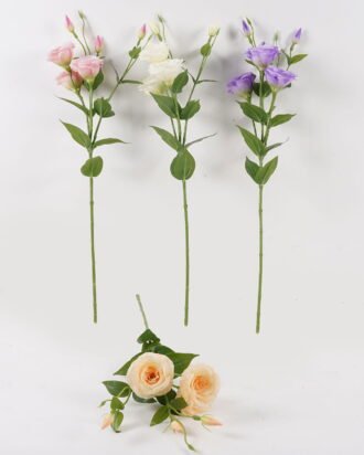Artificial Flower Lisianthus *6 spray GS-00525008DUP 2025Mar YeahFlower is one of Chinese leading OEM manufacturers and exporters , supplying the silk flowers, wholesale artificial trees