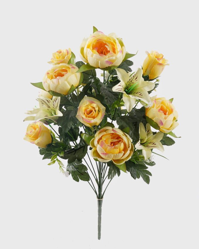 Artificial Flower MIXED LILY&CAMELLIA GS-00823002 2025Mar YeahFlower is one of Chinese leading OEM manufacturers and exporters , supplying the silk flowers, wholesale artificial trees