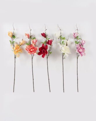 Artificial Flower 16*16*73cm Magnolia denudata *3 single stem GS-58825001 2025Mar YeahFlower is one of Chinese leading OEM manufacturers and exporters , supplying the silk flowers, wholesale artificial trees