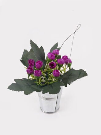 Artificial Flower 14*14*21cm Milan in metal pot GS-03324051 2025Mar 3,000+ sqm showroom with thousands of artificial flowers, plants & trees ready for global sourcing.
