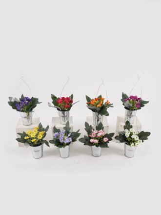 Artificial Flower 14*14*21cm Milan bud in metal pot GS-03324050-Z1 2025Mar 3,000+ sqm showroom with thousands of artificial flowers, plants & trees ready for global sourcing.