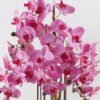 Artificial Flower 66*66*114cm Phalaenopsis *7 in PP pot GS-76324003CT 2025Mar YeahFlower is one of Chinese leading OEM manufacturers and exporters , supplying the silk flowers, wholesale artificial trees