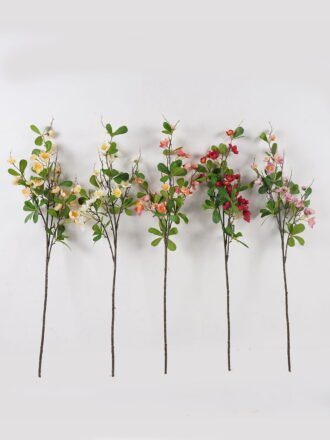 Artificial Flower 23*23*95cm Plum blossom single stem GS-58825011-P2 2025Mar 3,000+ sqm showroom with thousands of artificial flowers, plants & trees ready for global sourcing.