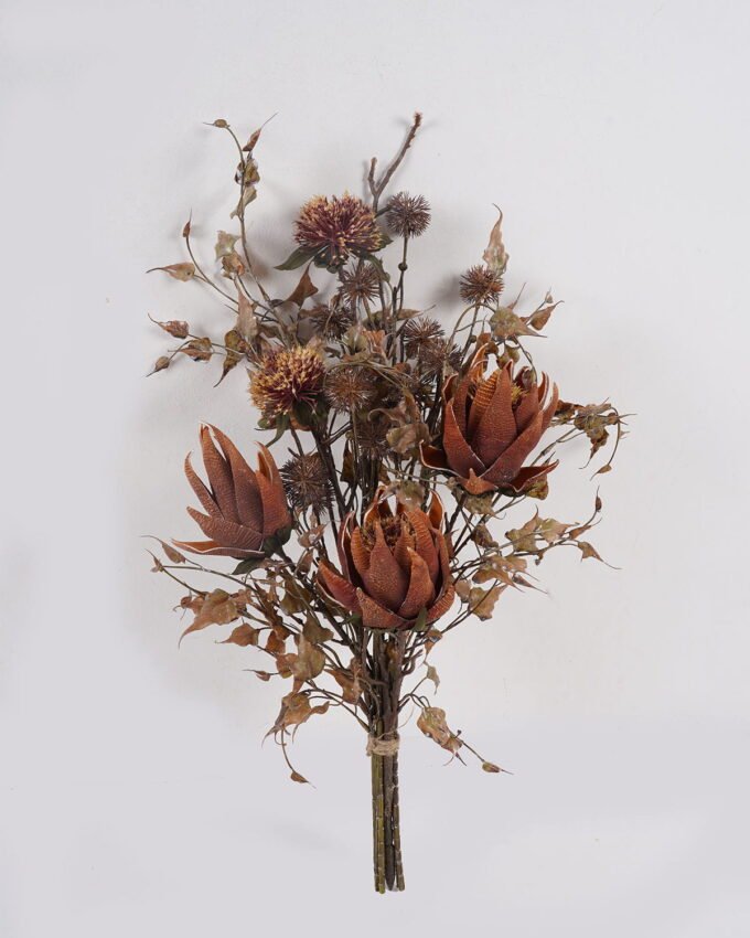Artificial Flower 30*30*65cm Protea cynaroides *6 bouquet GS-77725001-Y1 2025Apr YeahFlower is one of Chinese leading OEM manufacturers and exporters , supplying the silk flowers, wholesale artificial trees