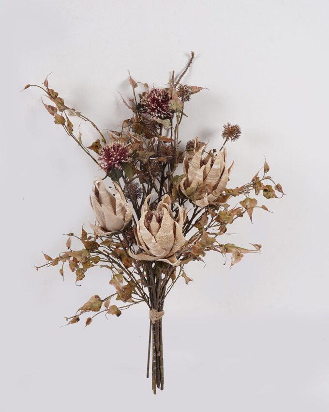 Artificial Flower 30*30*65cm Protea cynaroides *6 bouquet GS-77725001 2025Apr YeahFlower is one of Chinese leading OEM manufacturers and exporters , supplying the silk flowers, wholesale artificial trees