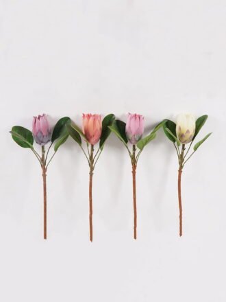 Artificial Flower 12*12*68cm Protea cynaroides Single Stem GS-77124004-K3 2025Mar 3,000+ sqm showroom with thousands of artificial flowers, plants & trees ready for global sourcing.