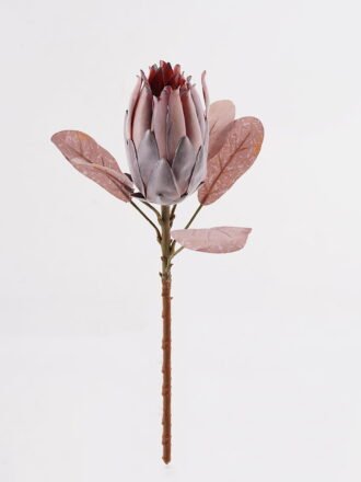 Artificial Flower 20*20*55cm Protea cynaroides Single Stem/6 lvs GS-77124003 2025Mar 3,000+ sqm showroom with thousands of artificial flowers, plants & trees ready for global sourcing.