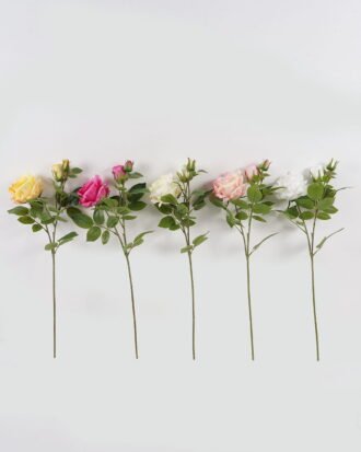 Artificial Flower Rose *3 spray GS-00525004DUP 2025Mar YeahFlower is one of Chinese leading OEM manufacturers and exporters , supplying the silk flowers, wholesale artificial trees