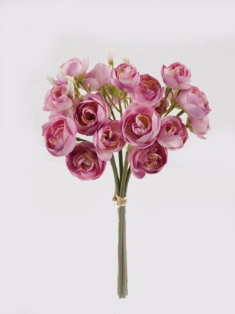 Artificial Flower 16*16*33cm Rose *5 bundle GS-58825007 2025Mar 3,000+ sqm showroom with thousands of artificial flowers, plants & trees ready for global sourcing.