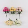 Artificial Flower 28*28*45cm Rose *8 bush GS-77025003DUP 2025Mar 3,000+ sqm showroom with thousands of artificial flowers, plants & trees ready for global sourcing.