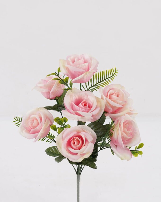 Artificial Flower 28*28*45cm Rose *8 bush GS-77025003DUP 2025Mar 3,000+ sqm showroom with thousands of artificial flowers, plants & trees ready for global sourcing.