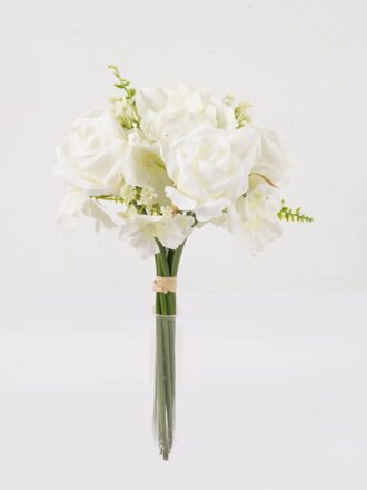 Artificial Flower 22*22*35cm Rose *9 bundle GS-58825010 2025Mar 3,000+ sqm showroom with thousands of artificial flowers, plants & trees ready for global sourcing.