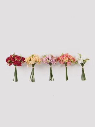 Artificial Flower 22*22*35cm Rose *9 bundle GS-58825010-W1 2025Mar 3,000+ sqm showroom with thousands of artificial flowers, plants & trees ready for global sourcing.