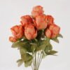 Artificial Flower 25*25*46cm Rose *9 bush GS-41624007-O1 2025Mar YeahFlower is one of Chinese leading OEM manufacturers and exporters , supplying the silk flowers, wholesale artificial trees