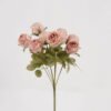 Artificial Flower 25*25*46cm Rose *9 bush GS-41624007-P1 2025Mar 3,000+ sqm showroom with thousands of artificial flowers, plants & trees ready for global sourcing.