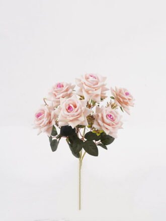 Artificial Flower 26*39CM Rose Bush*7 GS-55319006 2025Mar 3,000+ sqm showroom with thousands of artificial flowers, plants & trees ready for global sourcing.