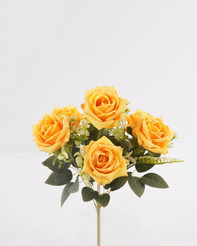 Artificial Flower 26*39CM Rose Bush*7 GS-55319006-Y1 2025Mar YeahFlower is one of Chinese leading OEM manufacturers and exporters , supplying the silk flowers, wholesale artificial trees
