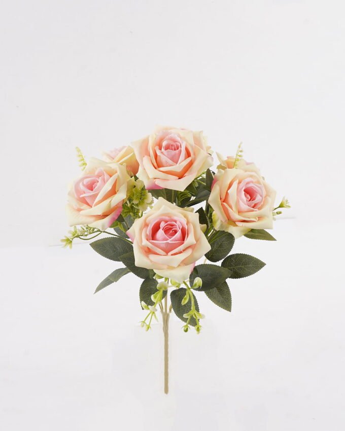 Artificial Flower Rose Bush 7 GS-55319006_3 Artificial Flower 26*39CM Rose Bush*7 GS-55319006 2025Mar YeahFlower is one of Chinese leading OEM manufacturers and exporters , supplying the silk flowers, wholesale artificial trees