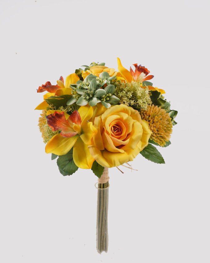 Artificial Flower 22*22*38cm Rose Orchid *16 bundle GS-61524076-Y1 2025Mar YeahFlower is one of Chinese leading OEM manufacturers and exporters , supplying the silk flowers, wholesale artificial trees