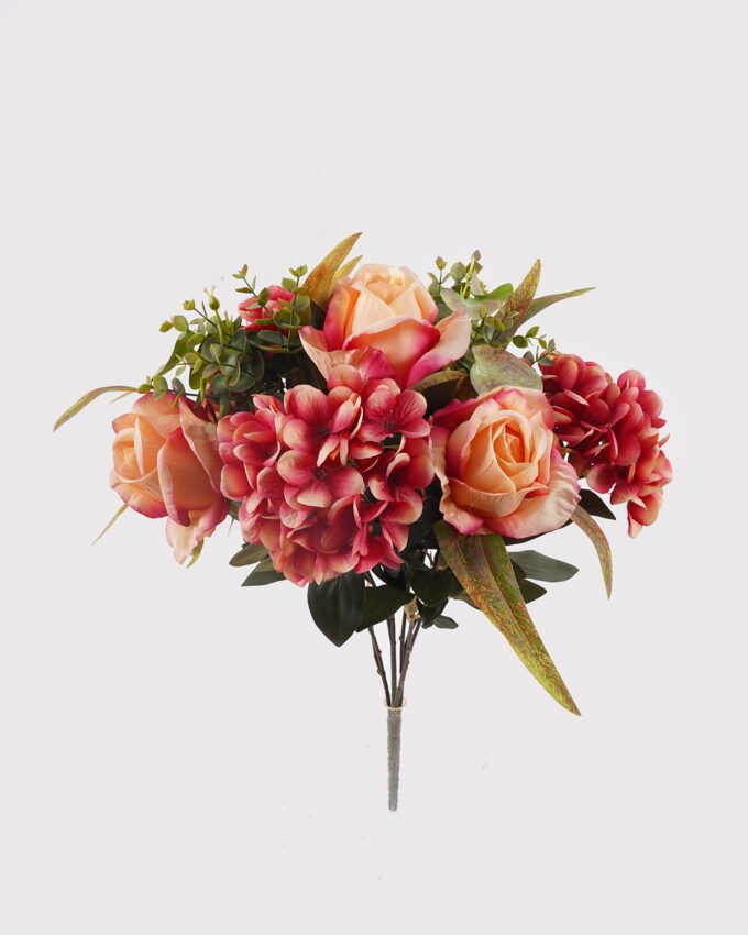 Artificial Flower Rose& hydrangea GS-38023016-O1 2025Mar YeahFlower is one of Chinese leading OEM manufacturers and exporters , supplying the silk flowers, wholesale artificial trees