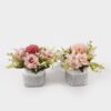 Artificial Flower 20*20*19cm Rose hydrangea in cement pot GS-03323050 2025Mar YeahFlower is one of Chinese leading OEM manufacturers and exporters , supplying the silk flowers, wholesale artificial trees