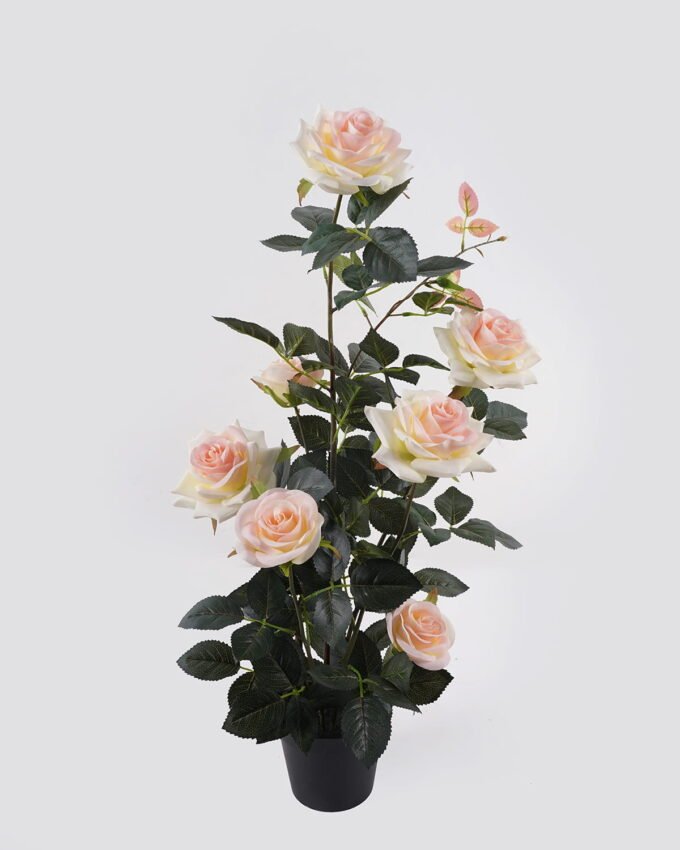 Artificial Flower Rose in pp pot GS-6660018RP_7 Artificial Flower 28*25*65cm Rose in pp pot GS-6660018RP 2025Mar YeahFlower is one of Chinese leading OEM manufacturers and exporters , supplying the silk flowers, wholesale artificial trees