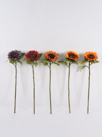 Artificial Flower 25*25*64cm Sunflower single stem GS-73324055 2025Mar 3,000+ sqm showroom with thousands of artificial flowers, plants & trees ready for global sourcing.