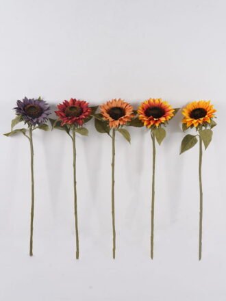 Artificial Flower 25*25*64cm Sunflower single stem GS-73324054 2025Mar 3,000+ sqm showroom with thousands of artificial flowers, plants & trees ready for global sourcing.