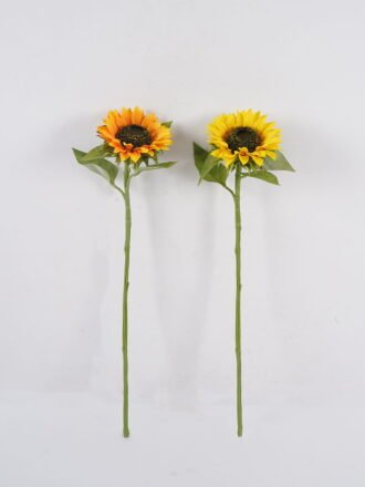 Artificial Flower 25*25*64cm Sunflower single stem GS-73324055-R1 2025Mar 3,000+ sqm showroom with thousands of artificial flowers, plants & trees ready for global sourcing.