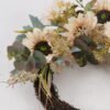 Artificial Flower 49*45cm Sunflowers Wreath GS-41624001 2025Mar YeahFlower is one of Chinese leading OEM manufacturers and exporters , supplying the silk flowers, wholesale artificial trees