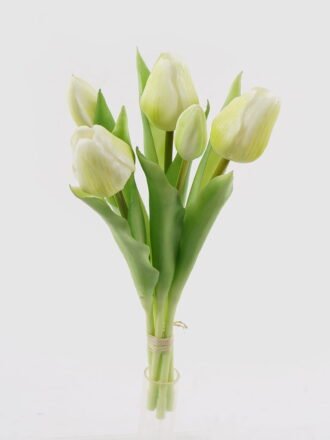 Artificial Flower 14*14*31cm Tulip *5 bundle GS-24523021R-O1 2025Mar 3,000+ sqm showroom with thousands of artificial flowers, plants & trees ready for global sourcing.