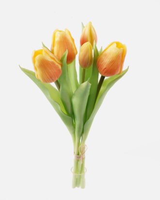 Artificial Flower 14*14*31cm Tulip *5 bundle GS-24523021R-W1 2025Mar YeahFlower is one of Chinese leading OEM manufacturers and exporters , supplying the silk flowers, wholesale artificial trees