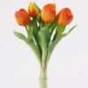 Artificial Flower 14*14*31cm Tulip *5 bundle GS-54025010-O1 2025Mar YeahFlower is one of Chinese leading OEM manufacturers and exporters , supplying the silk flowers, wholesale artificial trees