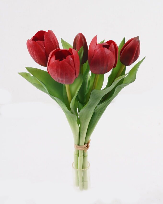 Artificial Flower 14*14*31cm Tulip *5 bundle GS-54025010-O1 2025Mar YeahFlower is one of Chinese leading OEM manufacturers and exporters , supplying the silk flowers, wholesale artificial trees
