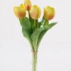 Artificial Flower 14*14*31cm Tulip *5 bundle GS-54025010-O1 2025Mar YeahFlower is one of Chinese leading OEM manufacturers and exporters , supplying the silk flowers, wholesale artificial trees
